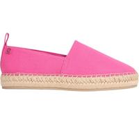Calvin Klein Alpargatas Mujer Oblique Canvas con trabilla, Rosa (Pink Yarrow), 41