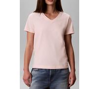 Calvin Klein Archive Jersey V-neck T-shirt Mangano Calcite Talla: M | Camisetas de Seda Outlet | Mujer