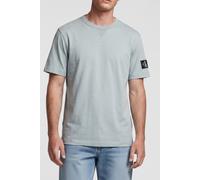 Calvin Klein Badge Regular Tee Old Overcast Talla: M | Camisetas Básicas Outlet | Hombre