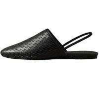 Calvin Klein Bailarinas Oblique Baller Sling Cut LTH HW0HW03034 para Mujer, Color Negro (Triple Negro), 3.5