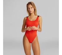 Calvin Klein Bañador de mujer Rojo KW0KW02859-XM8 M