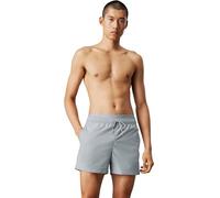 Calvin Klein Bañador Hombre Medium Double con Cintura Ajustable, Gris (Quarry), S