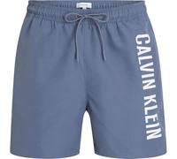 Calvin Klein Bañador Hombre Medium Drawstring con Cintura Ajustable, Azul (Grisaille), XL