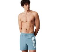 Calvin Klein Bañador Hombre Medium Drawstring con Cintura Ajustable, Azul (Skim Blue), S