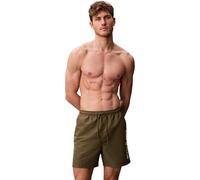 Calvin Klein Bañador Hombre Medium Drawstring con cordón Ajustable, Verde (Brush Green), L
