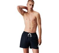 Calvin Klein Bañador Hombre Medium Drawstring con Logotipo, Azul (Dark Sapphire), S