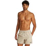 Calvin Klein Bañador Hombre Medium Drawstring-Print con Logotipo, Beige (Granite Chalk AOP), XL