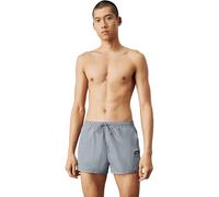 Calvin Klein Bañador Hombre Runner Secado rápido, Gris (Quarry), S