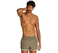 Calvin Klein Bañador Hombre Short Runner con Cintura elástica, Verde (Dusky Green), XXL