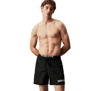Calvin Klein Bañador para Hombre Medium Double Pernera Media, Negro (Pvh Black), M