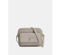 Calvin Klein Re-Lock Bolsa de hombro 20 cm cinder monogram (TAS025314)