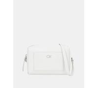 Calvin Klein Bandolera de cocodrilo. Azul
