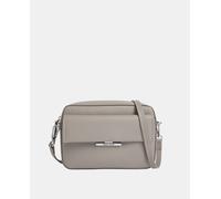 Calvin Klein Bandolera Saffiano. Gris Variante única