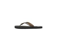 Calvin Klein Beach Sandal Transparent TPU Ym0Ym01267, Chanclas Hombre, Black (Black/Bright White), 44 EU
