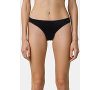 Calvin Klein Mujer Pack de 3 Slips Forma de Bikini Algodón con Stretch, Negro (Black/Black/Black), M