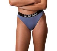 Calvin Klein Braguita de Bikini Mujer Acanalada, Azul (Blue Tulip), M