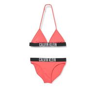 Calvin Klein Swimwear Bikini 'Intense Power' melón / negro / blanco, Talla 140-152