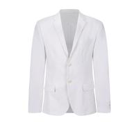 Calvin Klein- Blazer Entallado de Lino- Jackets- Hombre- Blanco- L- Blazer Entallado de Lino
