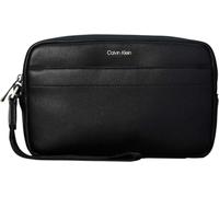 Calvin Klein Bolsa elevada para hombre con asa LV04D1277G Dopp Kit, negro (negro), talla única