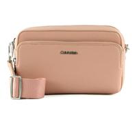 Calvin Klein bolso bandolera CK Must Camera Bag Cafe Au Lait Mono rosa
