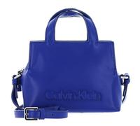 Calvin Klein bolso bandolera CK Neat Tote Bag Ultra Blue azul