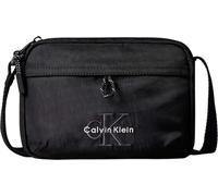 Calvin Klein Bolso bandolera Hombre Bold Camera Bag con logotipo, Negro (Black), Talla Única