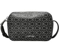 Calvin Klein Bolso bandolera Mujer Ck Must Camera Bag Mono Pequeño, Negro (Black Mono), Talla Única