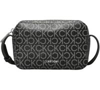 Calvin Klein Bolso bandolera Mujer Ck Must Camera Bag Mono Pequeño, Negro (Black Mono), Talla Única