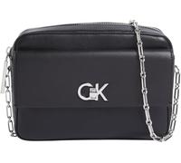 Calvin Klein CK Re-Lock Bolsa de hombro 22 cm negro