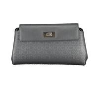 Calvin Klein - Bolso Bandolera Negro con Cierre de Broche - Bags - Mujer - Gris - ONE SIZE -