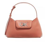 Calvin Klein bolso bandolera Re-Lock Crossbody Autumn Leaf terracota