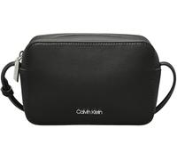 Calvin Klein Bolso con Bandolera para Mujer Ck Must Camera Bag Klein Pequeño, Negro (Ck Black), Talla Única