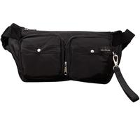 Calvin Klein Bolso Crossbody Hombre Packable Messenger Sling 2 en 1 Plegable, Negro (Black), Talla Única
