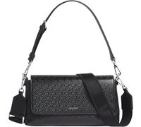 Calvin Klein Bolso crossbody Mujer Must Straps con logotipo impreso, Negro (Black), Talla Única