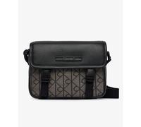 Calvin Klein - Bolso Cruzado Pequeño Emblem Jacquard - Bags - Hombre - Beige - ONE SIZE -