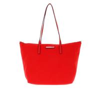 Calvin Klein bolso de hombro bolso shopper Shopper With Zipper Vibrant Coral rojo