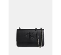 Calvin Klein Bolso de hombro convertible. Negro Variante única