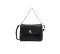 Calvin Klein Bolso de hombro 'Emblem Pebble Grain' negro One Size negro
