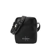 Calvin Klein Bolso de hombro 'Monologo Webbing Strap' gris / negro / blanco One Size gris / negro / blanco