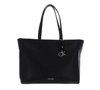 Calvin Klein Bolso Tote Mujer Ck Must Shopper mediano con cierre de cremallera, negro (Ck Black), talla única, Negro (Ck Black), Talla Única
