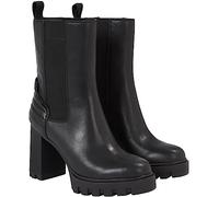 Calvin Klein Bota Chelsea con Plataforma LTH Wn, Media Mujer, Triple Negro, 40 EU
