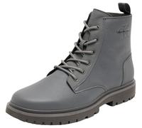 Calvin Klein Botas de media caña Hombre Eva Laceup con cordones, Gris (Charcoal Grey), 40 EU