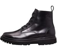 Calvin Klein Botas de Media Caña Mujer Eva Boot Laceup Calzado, Negro (Triple Black), 38 EU