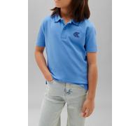 Calvin Klein Boys Monogram Polo Short Sleeve Marina Talla: 6 | Camisas Outlet | kids