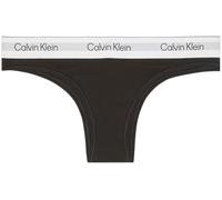 Calvin Klein Braguita brasileña Mujer con Logotipo en la Cintura, Negro (Black), XL