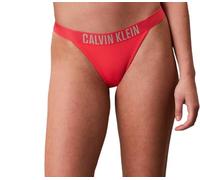 Calvin Klein Braguita de Bikini Mujer Brazilian con Logotipo en la Cintura, Rosa (Punch Pink), XL