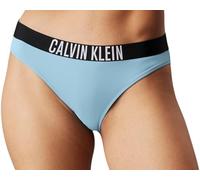 Calvin Klein Braguita de Bikini Mujer con Logotipo en la Cintura, Azul (Skim Blue), M