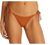 Calvin Klein Braguita de Bikini para anudar en los Laterales Mujer String Side Tie Ajustable, Naranja (Sierra), XS