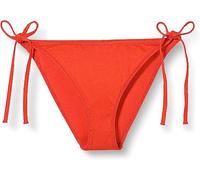 Calvin Klein Braguita de Bikini para Mujer para Anudar en los Laterales Deporte, Rojo (Cajun Red), M