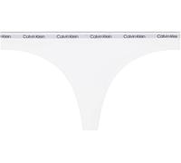 Calvin Klein Tanga Mujer Thong Ropa interior, Blanco (White), S